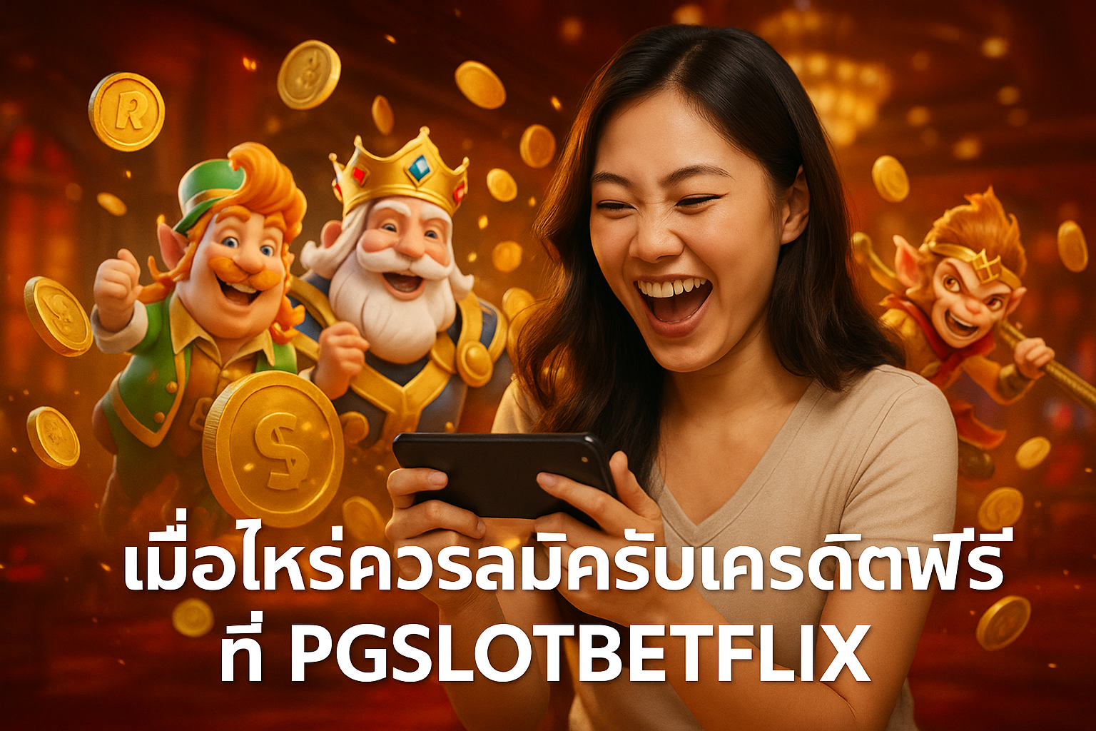 เมื่อไหร่ควรสมัครรับเครดิตฟรีที่ PGSLOTBETFLIX