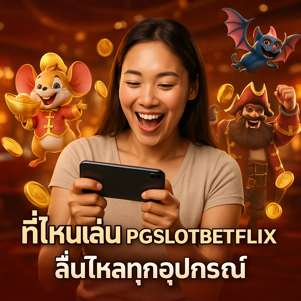 ที่ไหนเล่น PGSLOTBETFLIX ลื่นไหลทุกอุปกรณ์